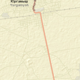 Yurgamysh Street Map