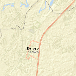 Ketovo Street Map