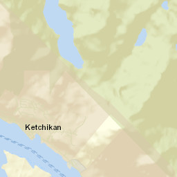 Ketchikan Alaska Street Map