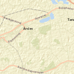 Årslev Street Map