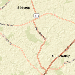 Nyborg Kommune Street Map