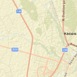 Kėdainiai Street Map
