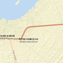 Alekseyevskoye Street Map