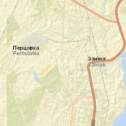Zainskiy Rayon Street Map