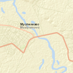 Muslyumovo Street Map