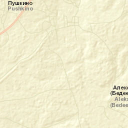 Bedeyeva Polyana Street Map