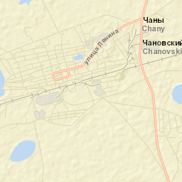 Chany Street Map