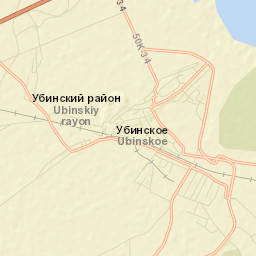 Ubinskoye Street Map