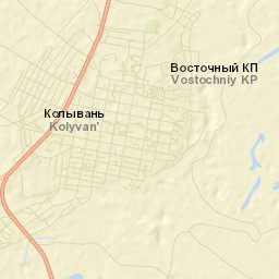 Kolyvan’ Street Map