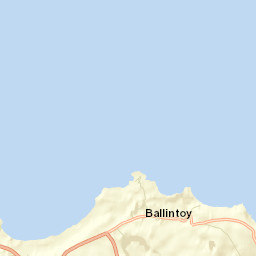 Ballintoy Harbour Street Map