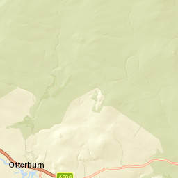 Otterburn Street Map