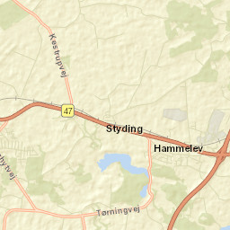 Haderslev Kommune Street Map