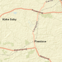 Glamsbjerg Street Map