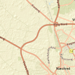 Næstved Kommune Street Map