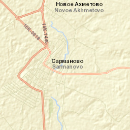 Sarmanovskiy Rayon Street Map