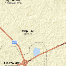 Vakhrushevo Street Map
