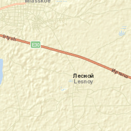 Miasskoye Street Map