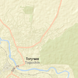 Toguchin Street Map