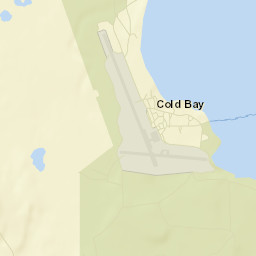 Cold Bay Alaska Street Map