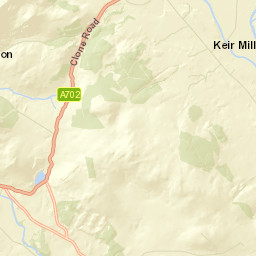 Clone Road, Thornhill, Dumfries and Galloway  Street Map