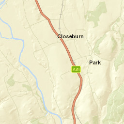 1 Kirkbog Cottages, Thornhill, Dumfries and Galloway Street Map