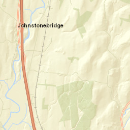 B7076, Lockerbie, Dumfries and Galloway Street Map