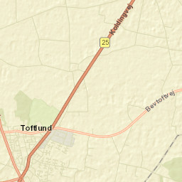 Toftlund Street Map
