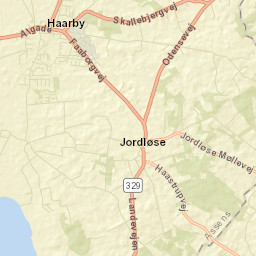 Hårby Street Map