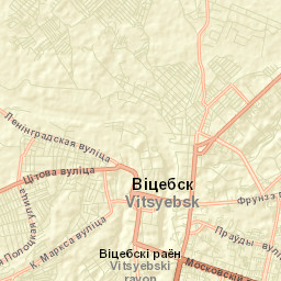 Vitebsk Street Map