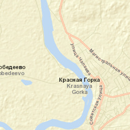 Krasnaya Gorka Street Map