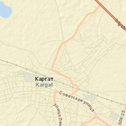 Kargat Street Map