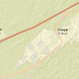 Sokur Street Map