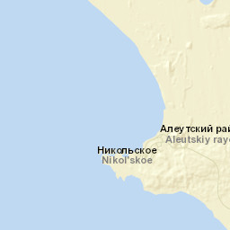 Aleutskiy Rayon Street Map