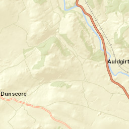 1 Whiteknowe, Auldgirth, Dumfries, Dumfries and Galloway Street Map