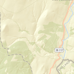 B6357, Newcastleton, Scottish Borders Street Map