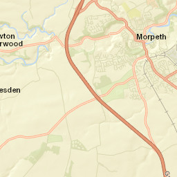 Morpeth Street Map