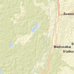 Švenčionėliai Street Map