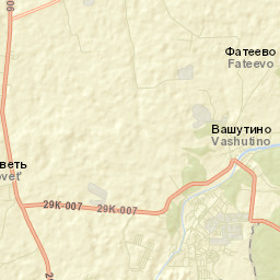 Borovskiy Rayon Street Map