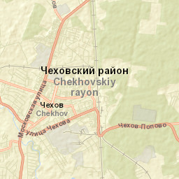 Chekhov Street Map