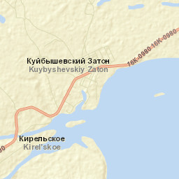 Kuybyshevskiy Zaton Street Map