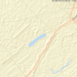 Bakalinskiy Rayon Street Map
