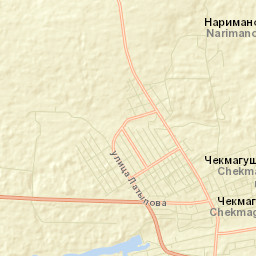 Chekmagush Street Map