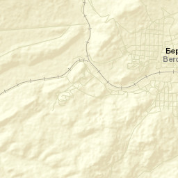 Berdyaush Street Map