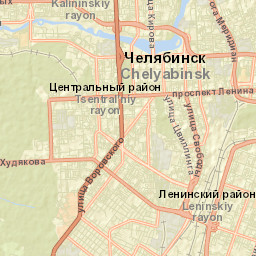 Gorod Chelyabinsk Street Map