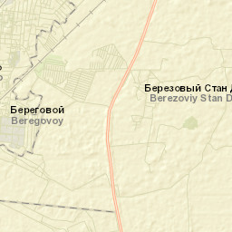 Beregovoy Street Map