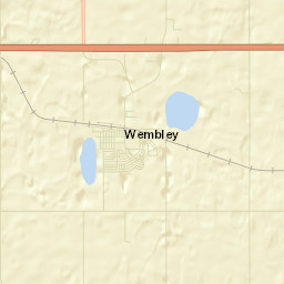 Wembley Street Map