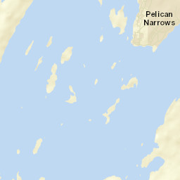 Pelican Narrows Street Map