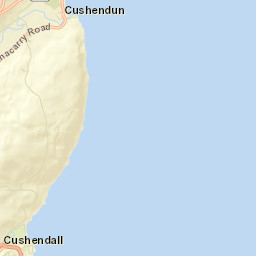 Cushendall Street Map