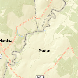 1 Bushfield, Penton, Carlisle, Cumbria  Street Map