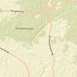 Bornholm Kommune Street Map